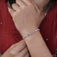 Diamond Aura Tennis Bracelet jewellery product view 11