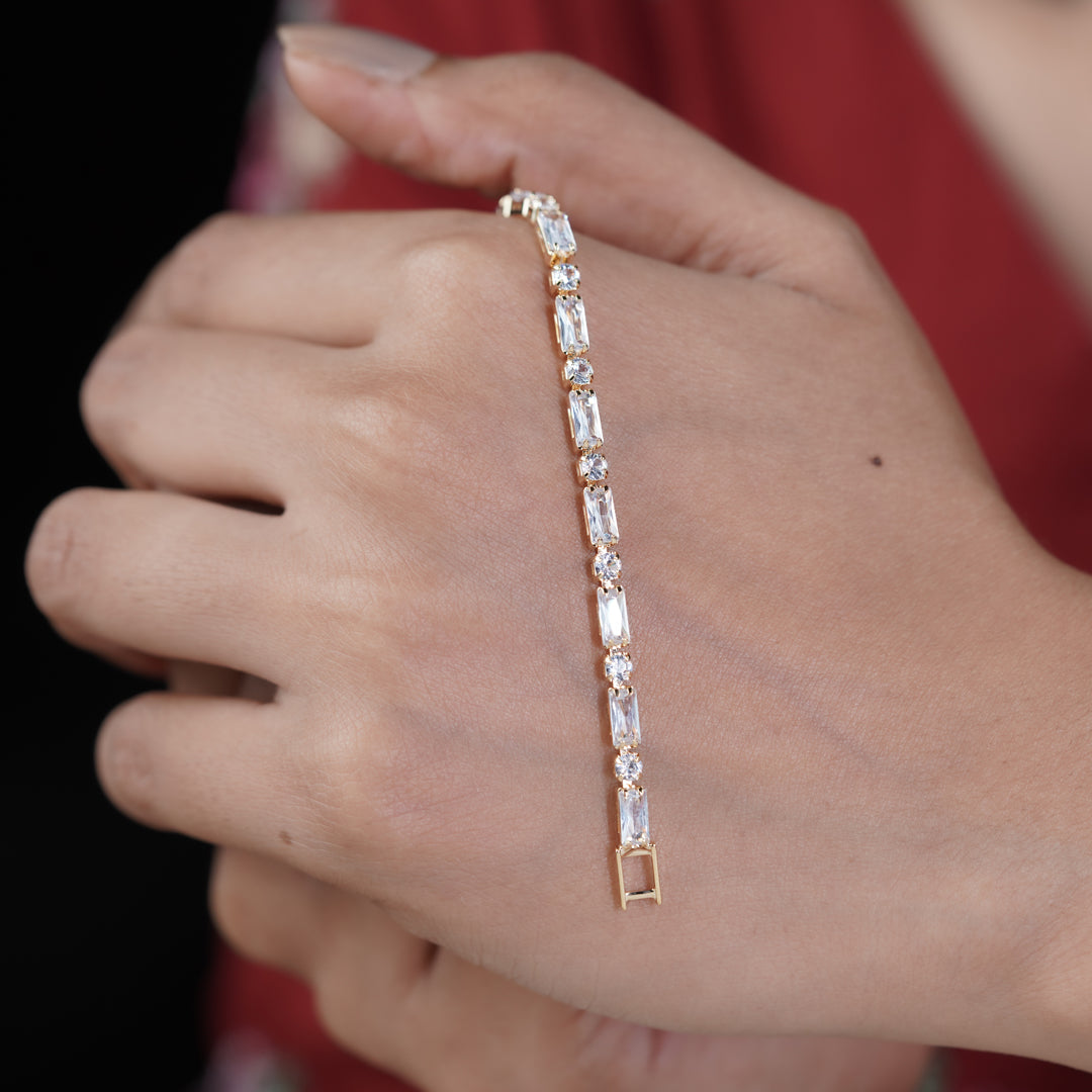LuxeLine Tennis Bracelet jewellery product view 9