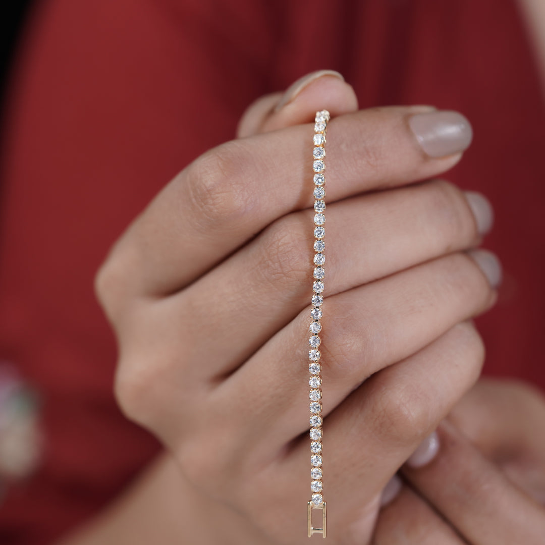Luxpenny Imperial Glow Tennis Bracelet jewellery product view 7
