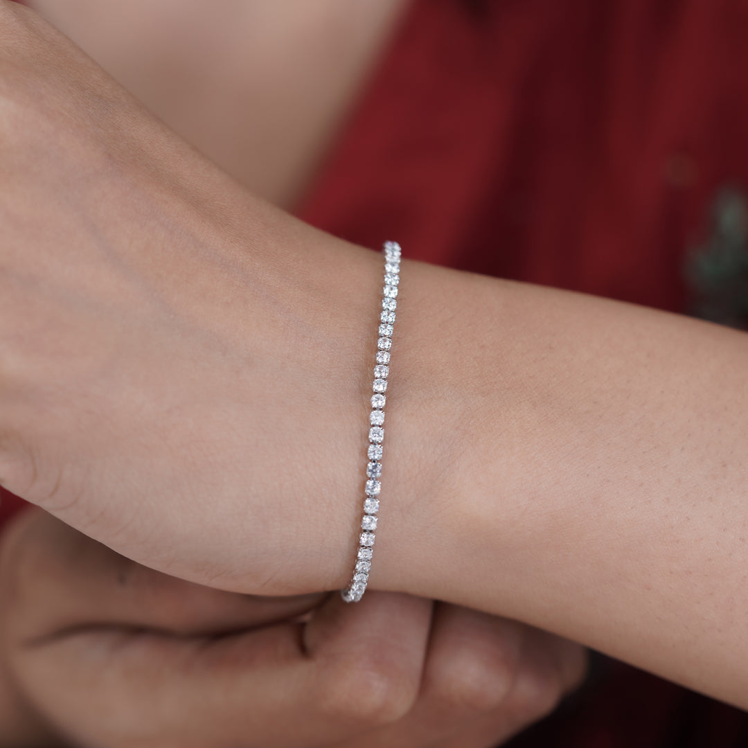 Celestia Luxe Diamond Tennis Bracelet jewellery product view 9