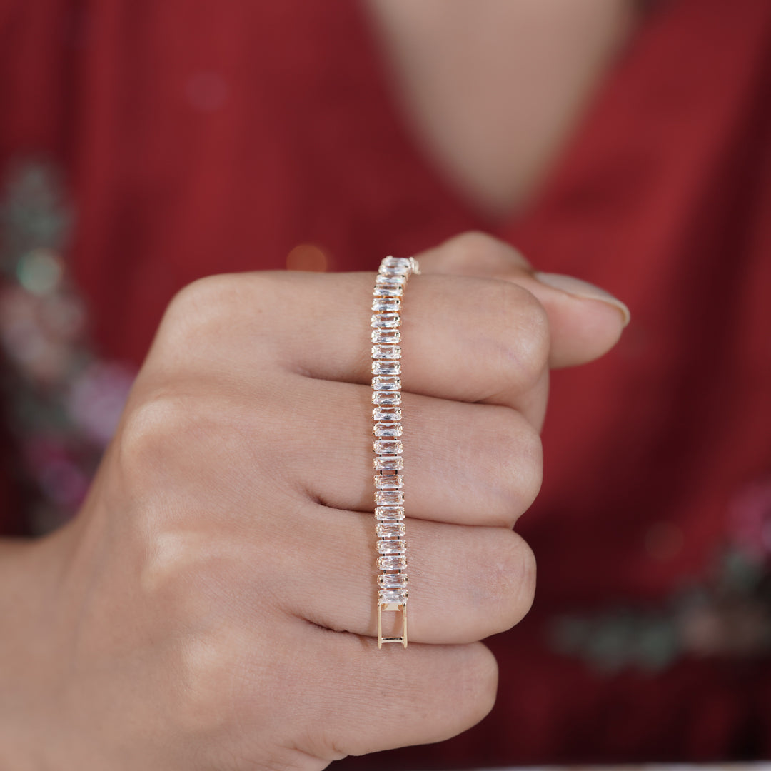 Blushora Elite Diamond Tennis Bracelet jewellery product view 10