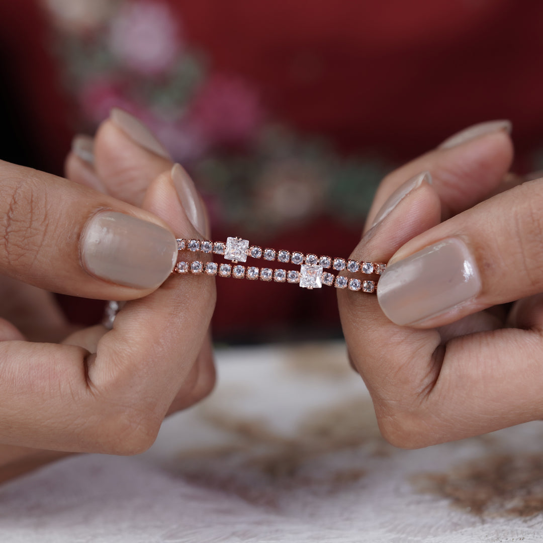 Queen’s Blush Diamond Bracelet jewellery product view 4