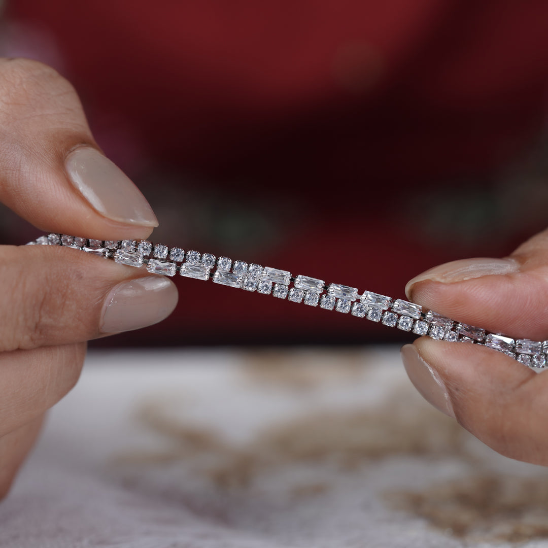 Eterna Shine Diamond Bracelet jewellery product view 6