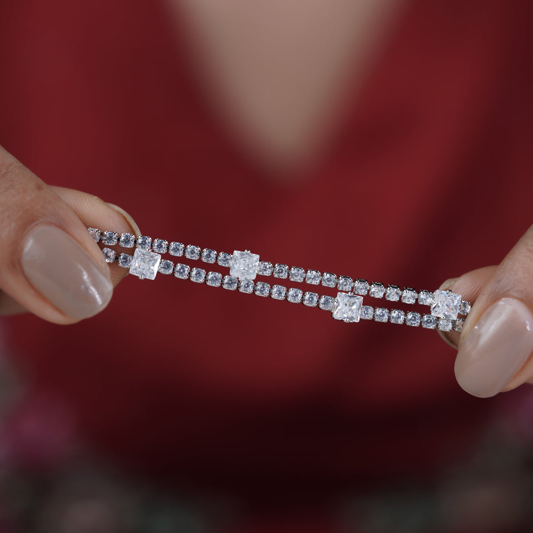 Royal Ice Diamond Tennis Bracelet jewellery product view 8