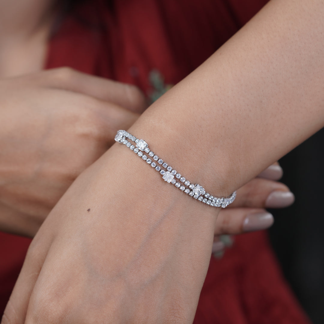 Royal Ice Diamond Tennis Bracelet jewellery product view 10