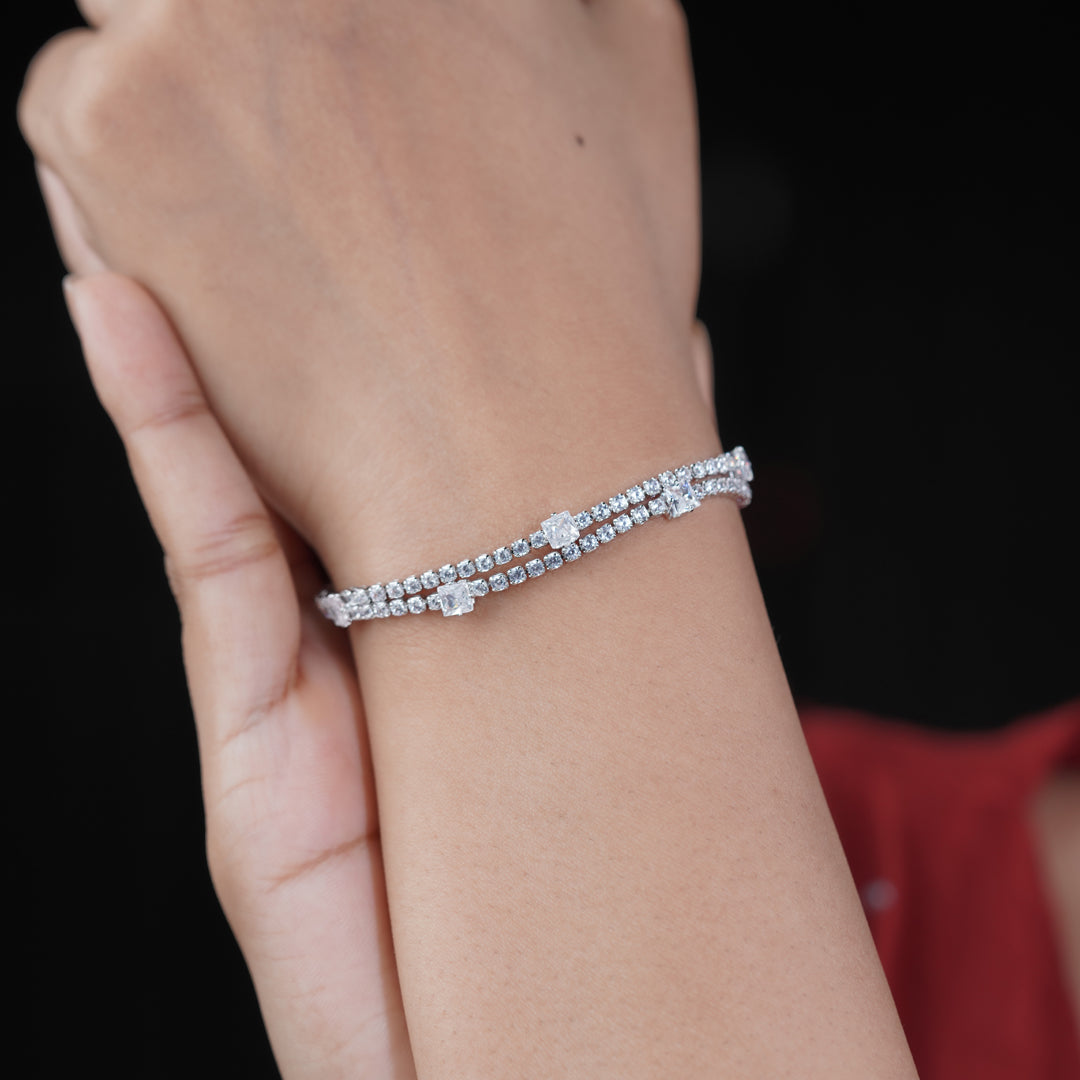 Royal Ice Diamond Tennis Bracelet jewellery product view 11