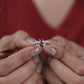 Blush Pink Sapphire Diamond Ring jewellery product view 4