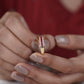 Luxpenny Ruby Royale Baguette Ring jewellery product view 7