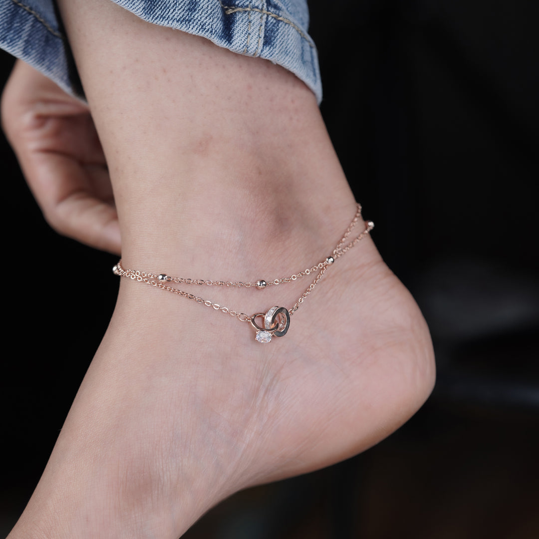 Yashasvi Anklet jewellery product view 5