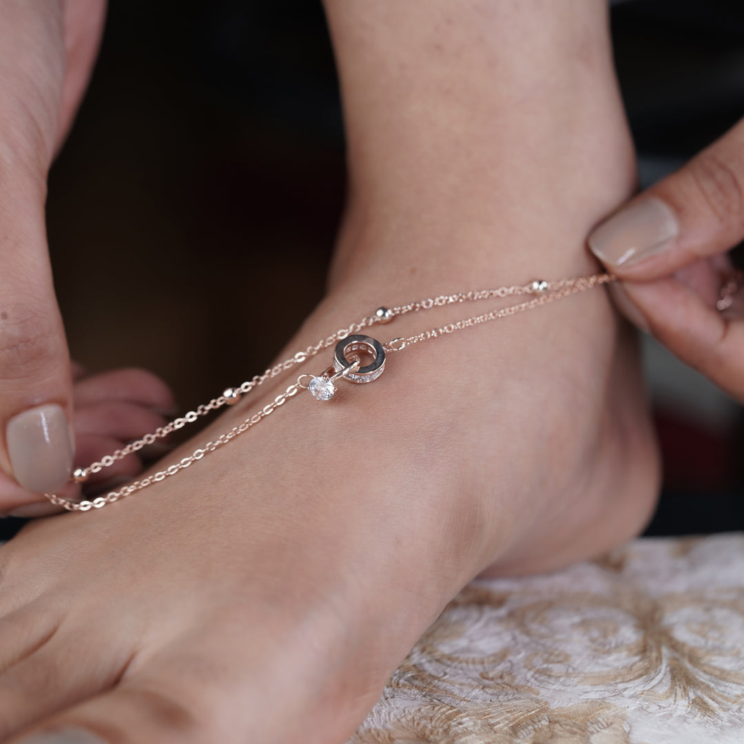 Yashasvi Anklet jewellery product view 8