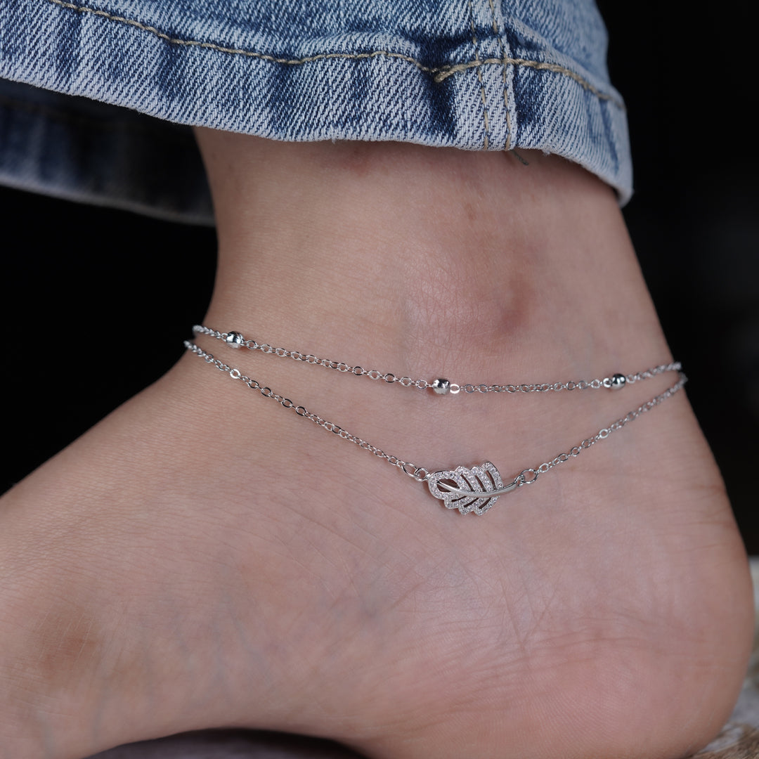 Bhavya Anklet jewellery product view 3