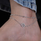 Celestial Tree of Life Silver Anklet jewellery product view 6