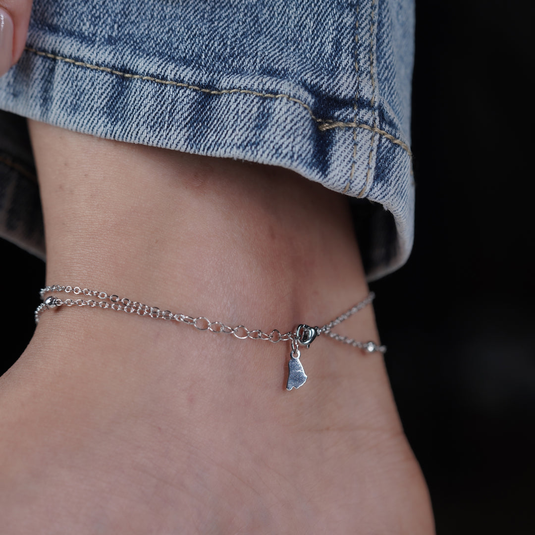Ridhhi Anklet jewellery product view 7
