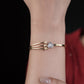 Divine Love Heart Gold Bracelet Kada jewellery product view 10