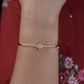 Elite Floral Spark Gold Kada jewellery product view 5