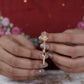 Elite Floral Spark Gold Kada jewellery product view 9