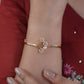 Trinity Diamond Gold Kada jewellery product view 8