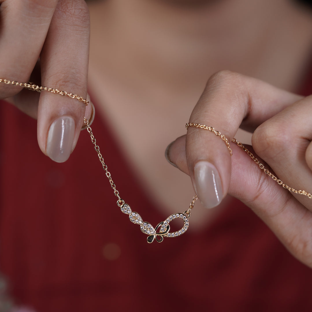 Indira Necklace jewellery product view 4