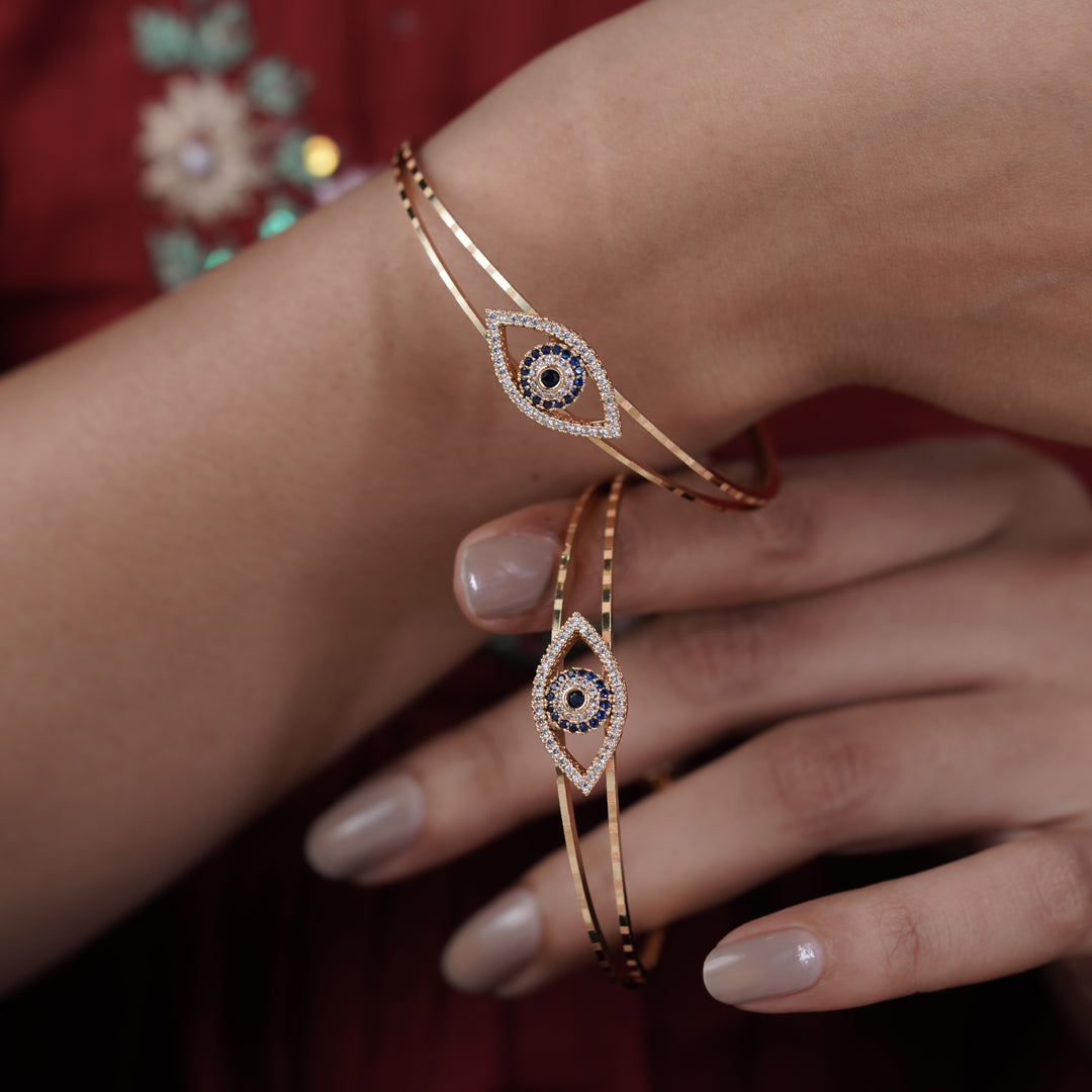 Nazar Free Size Bangles jewellery product view 2