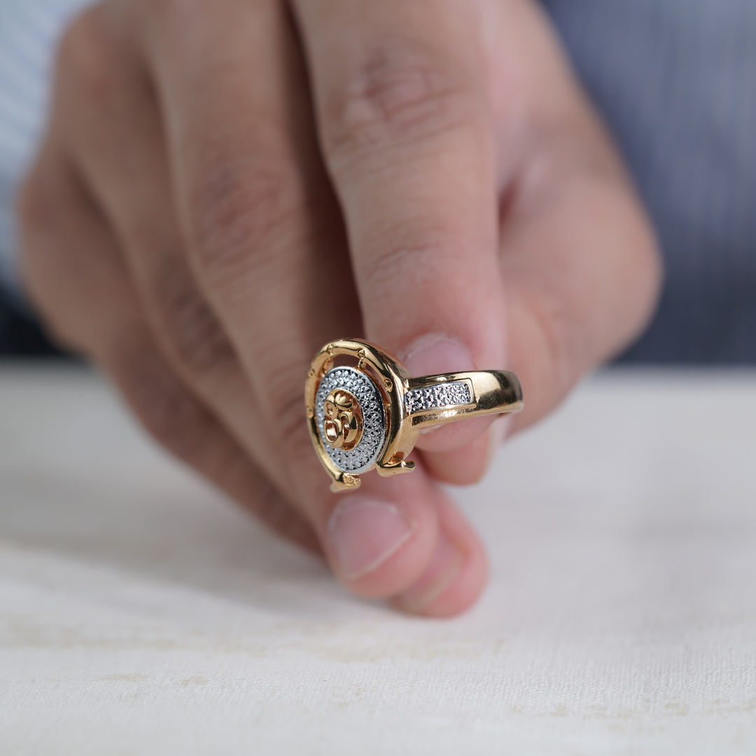 Celestial Om Bliss Ring jewellery product view 10