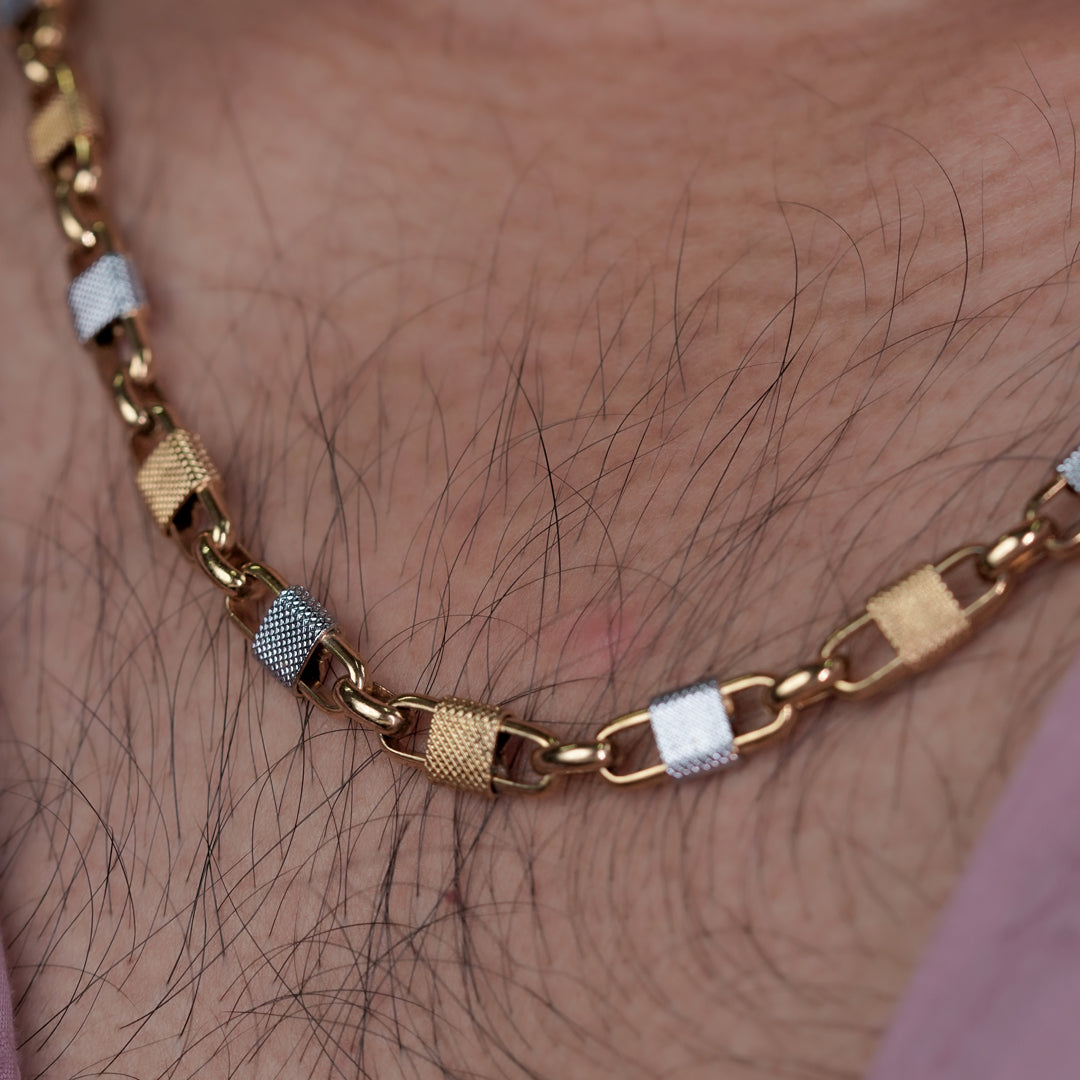 Crown Edition Gold Silver Chain jewellery product view 5