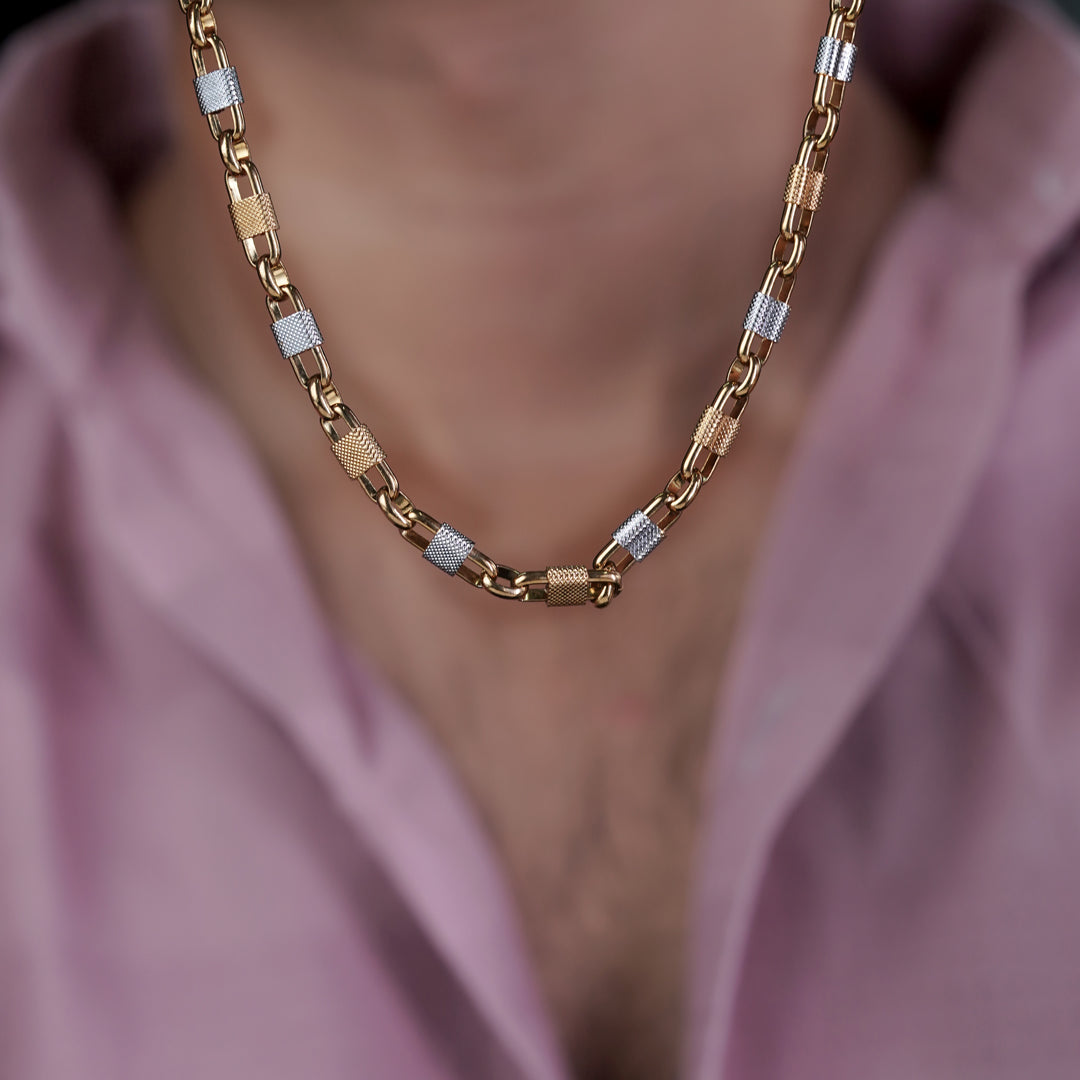 Crown Edition Gold Silver Chain jewellery product view 6