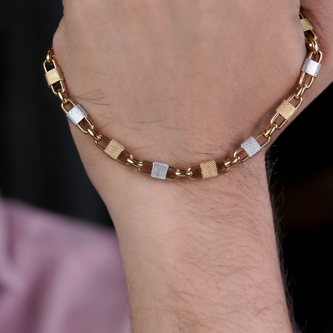 Crown Edition Gold Silver Chain jewellery product view 7