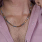 Luxpenny Elite Gold & Silver Cuban Chain jewellery product view 4