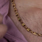 Royal Textured Link Gold Chain jewellery product view 4