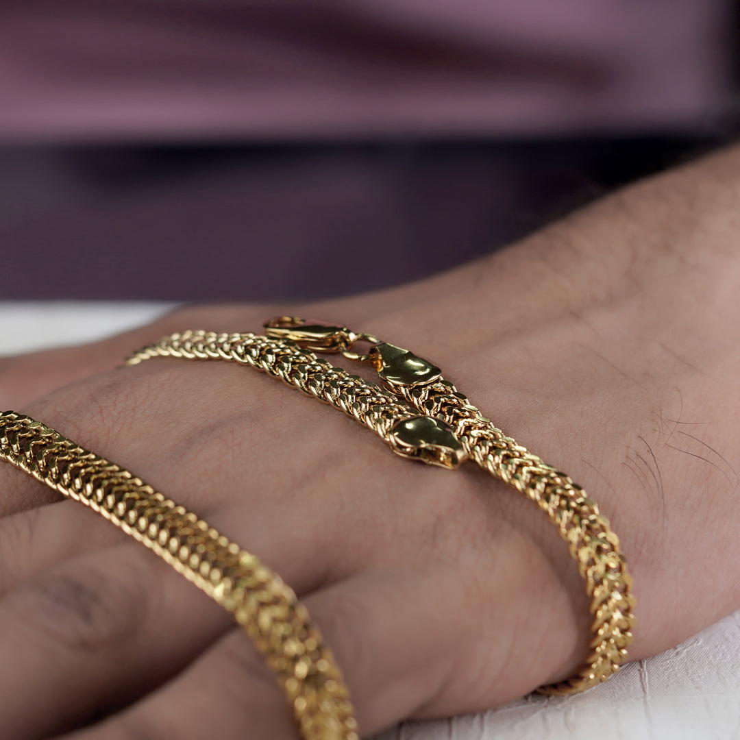 Luxury Gold Statement Chain jewellery product view 10