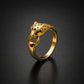 Golden Panther Link Ring jewellery product view 1