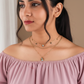 Evil eye 3 Layers Chain Necklace jewellery product view 3