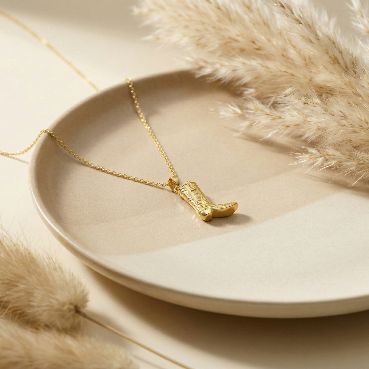 Aurielle Luxe Boot Necklace jewellery product view 5