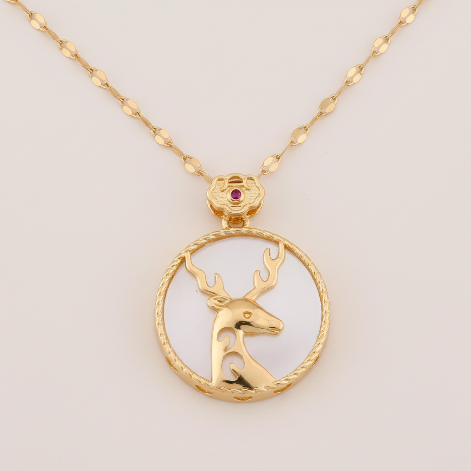 Deer Galaxy Necklace jewellery product view 1