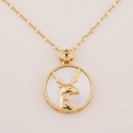 Deer Galaxy Necklace jewellery product view 1