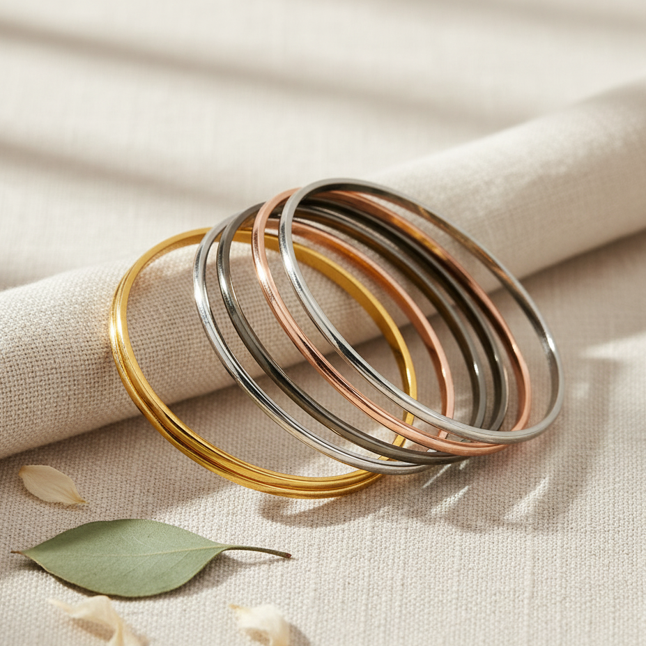 Shade Plain Bangles jewellery product view 4