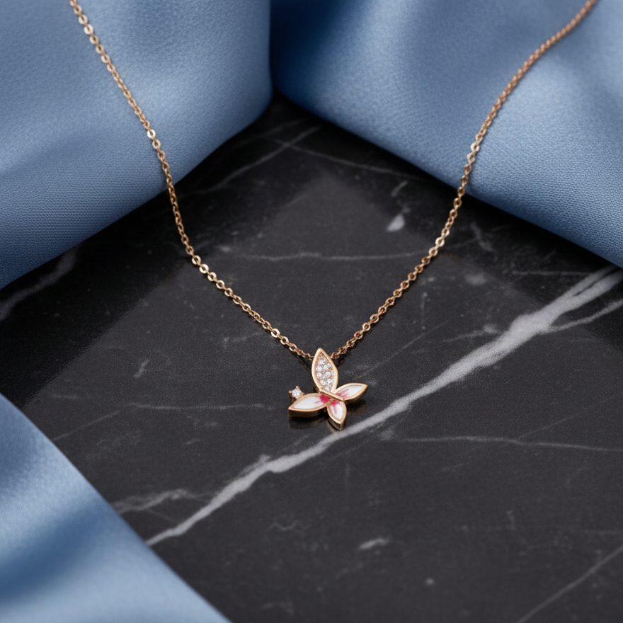 Kusuma Flora Necklace jewellery product view 5