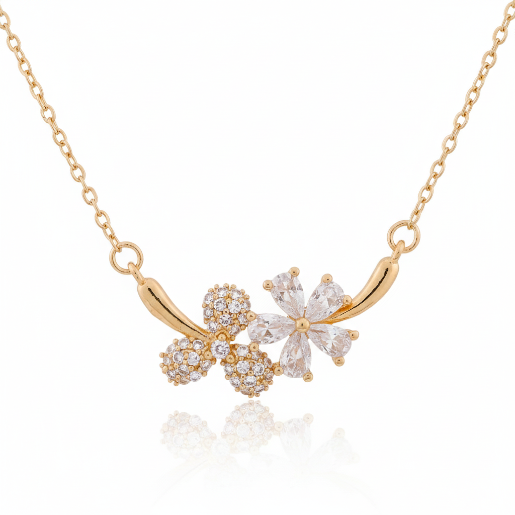 Blossom Grace Necklace style 2 jewellery product view 10
