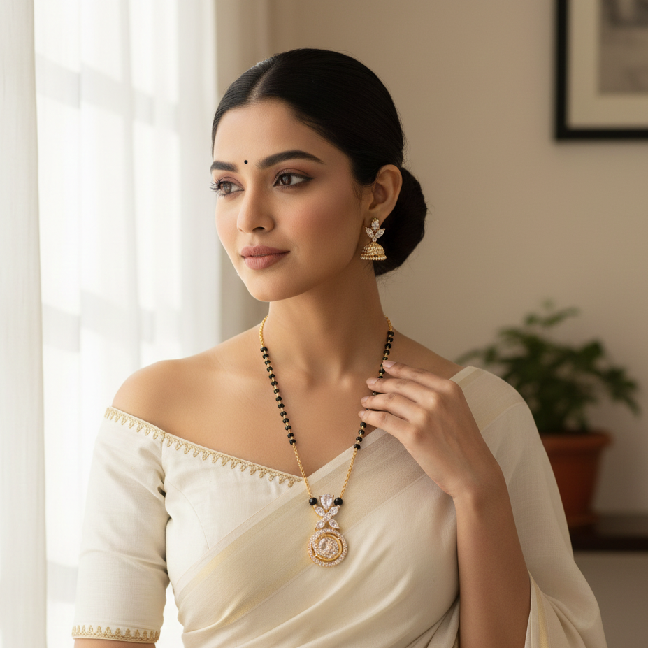 Ishani Mangalsutra jewellery product view 4