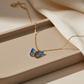 Iridesa Butterfly Gold Pendant Necklace jewellery product view 5