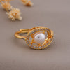 Glam Pearl Rings jewellery product view 1