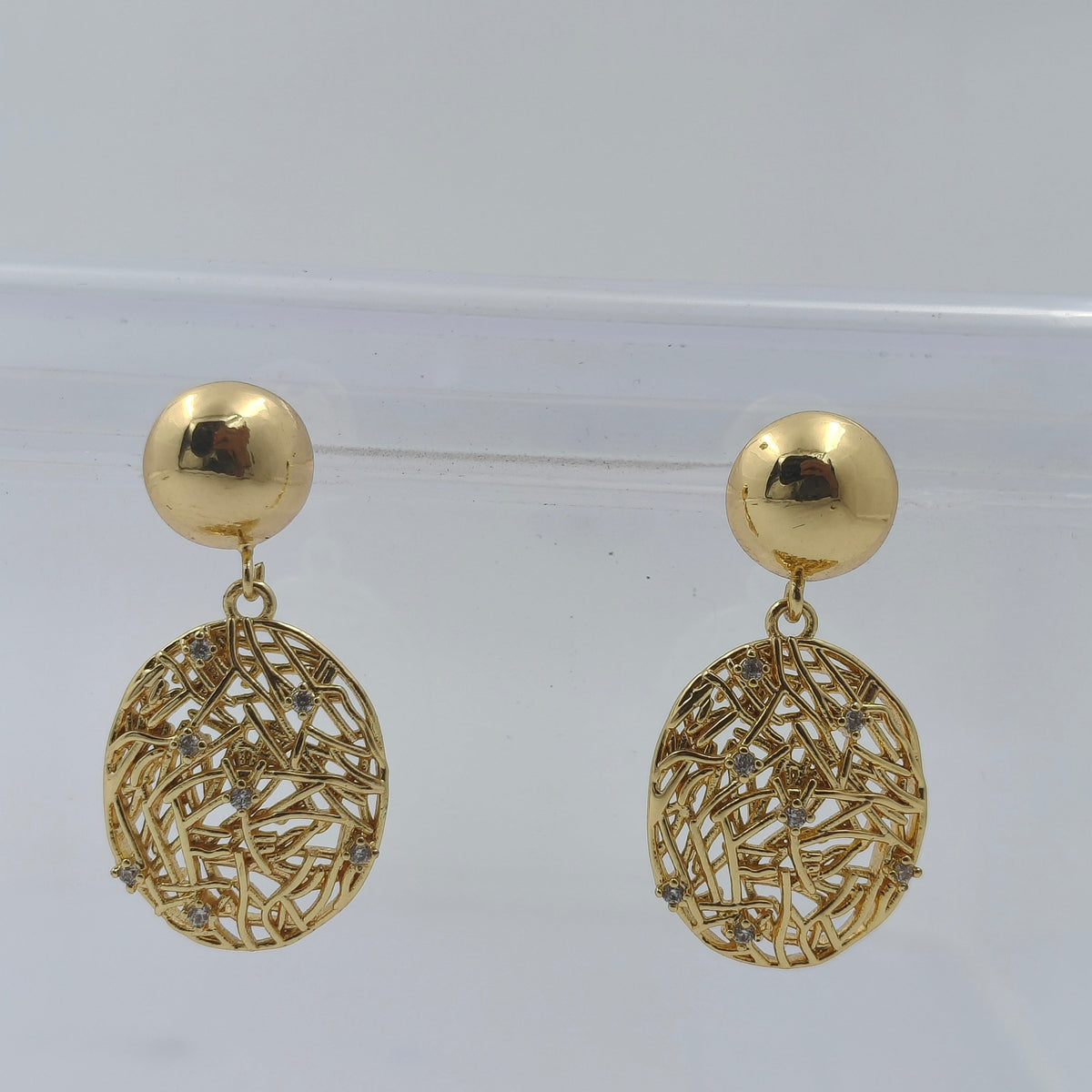 Sunora Weave Drops Earrings jewellery product view 8