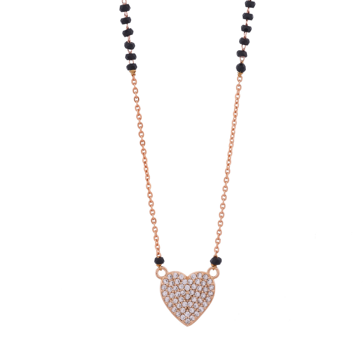 Prayal Heart Mangalsutra jewellery product view 12
