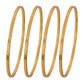 Classic Slim Gold Bangles jewellery product view 11
