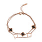 Luxe Clover Charm Bracelet jewellery product view 7
