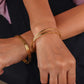 Classic Slim Gold Bangles jewellery product view 6