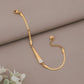 Imperial Gold Bar Snake Chain Bracelet jewellery product view 6