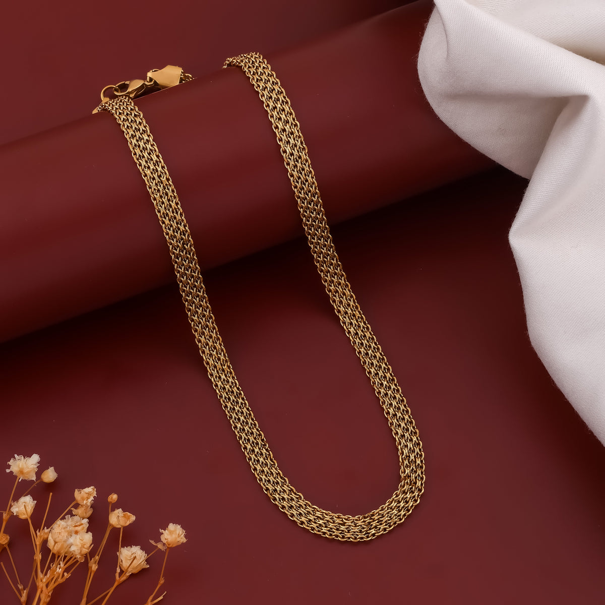 Majestic Shine Rope Chain jewellery product view 1