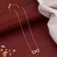 Lisha Infinity Necklace jewellery product view 7