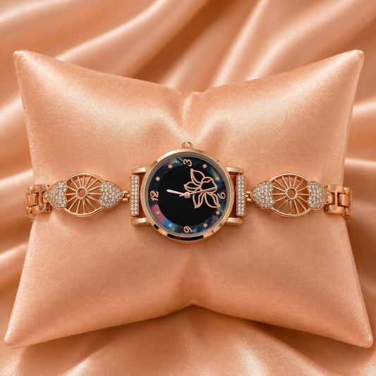Rose Noir Premium Korean Watch jewellery product view 1